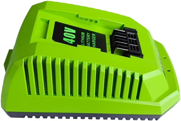 Ersatz-Akku-Ladegerät 40V 2A kompatibel mit Greenworks 40V Batterie Lithium Ionen 29482 29962 29472