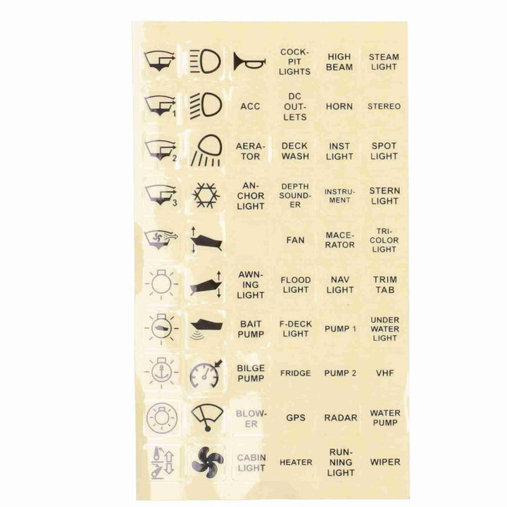 Schalter Panel,Schalttafel für 10P Membransteuerung Bluetooth APP Steuerung mit LED Hintergrundbeleu