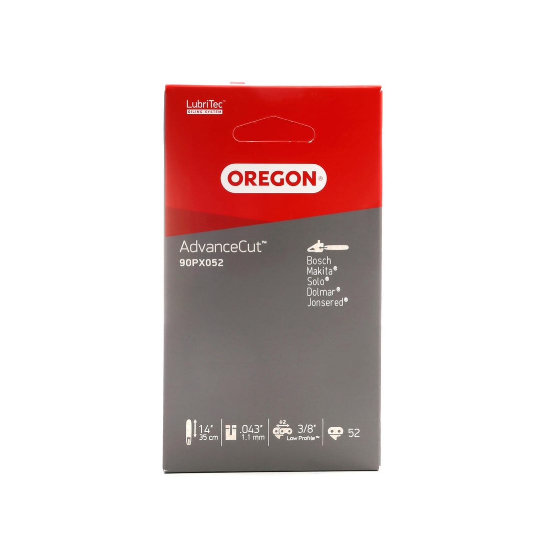 Oregon 90PX052E AdvanceCut Kettensägekette für 14-Zoll (35cm) Schiene -52 Antriebsglieder - kompatib