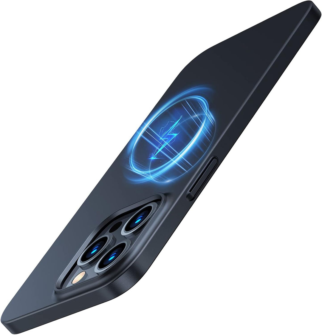 TORRAS Ultra Dünn für iPhone 14 Pro Hülle [Upgrade für MagSafe] (Unsichtbare und Stabilste) Magnetis
