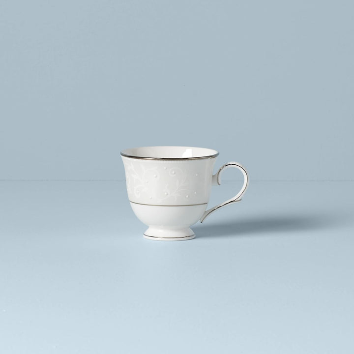 Lenox Opal Innocence Teetasse weiss Cup Lenox Opal Innocence Platinum Feingeschirr, Cup Lenox Opal I