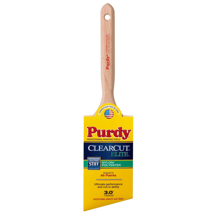 Purdy 144152830 Clearcut Elite Glide Trimmbürste, Mehrfarbig, One Size One Size Flacher Rand Jedes,