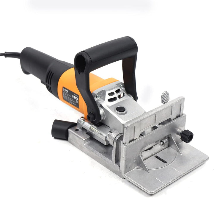 RibasuBB Flachdübelfräse Lamellenfräse Nutfräse Dübelfräse 760W Elektrischer Flachdübelfräse, 220V L