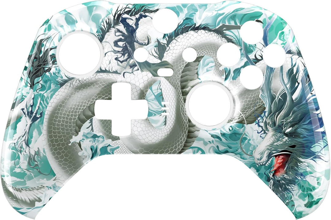 eXtremeRate Front Gehäuse Case für Xbox Elite Series 2/2-Core Controller,DIY-Ersatz Hülle&Thumbstick