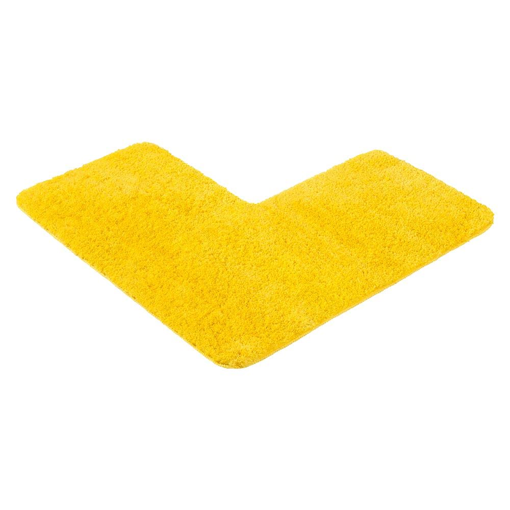 PANA Flauschiger Duschvorleger mit Eckausschnitt • Badematte in versch. Farben und Grössen • Badtepp