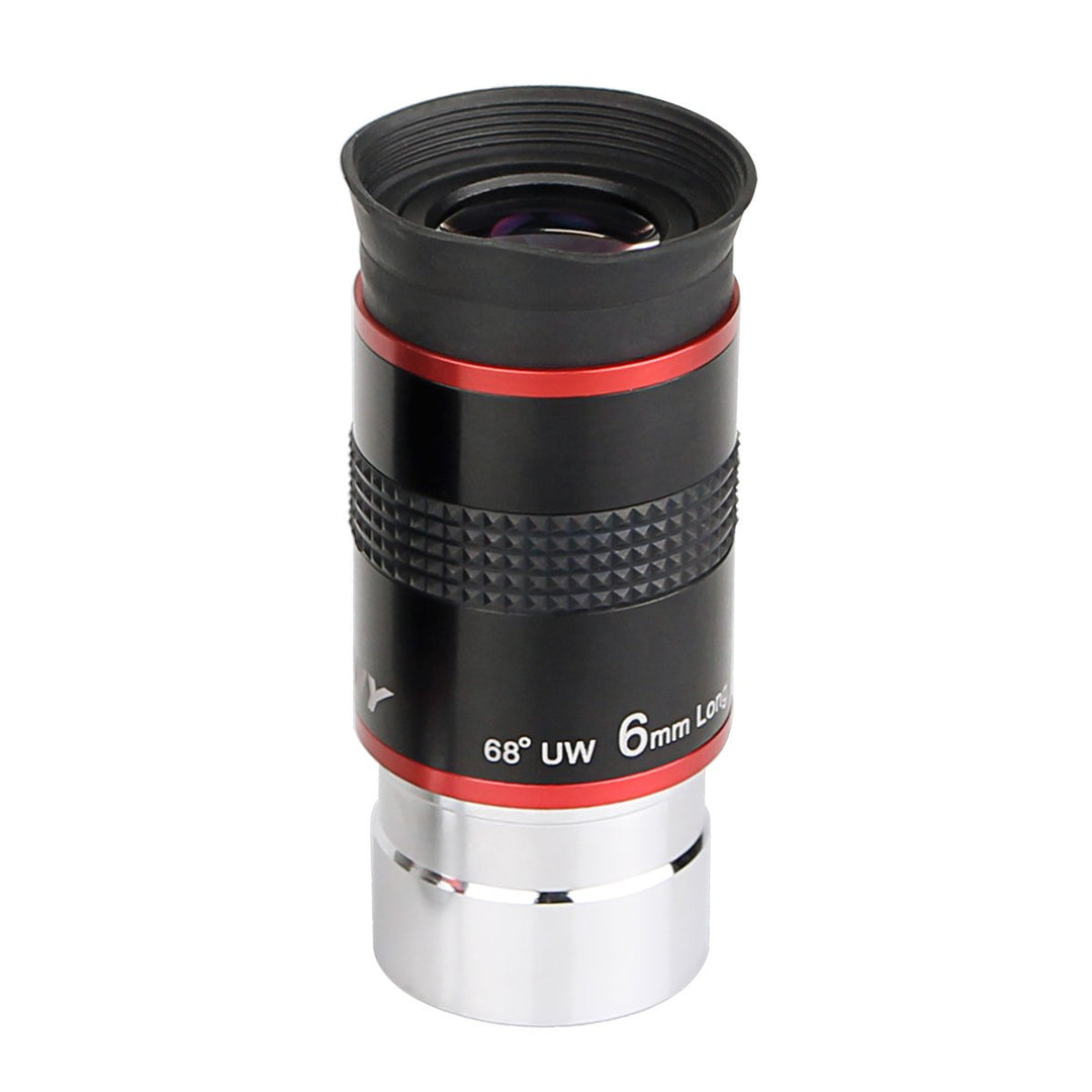 Svbony Teleskop Okular 6mm, 1,25” 68° Weiterwinkel Angenehmes Okulare FMC Sichtfeld Scharfe Bilder,