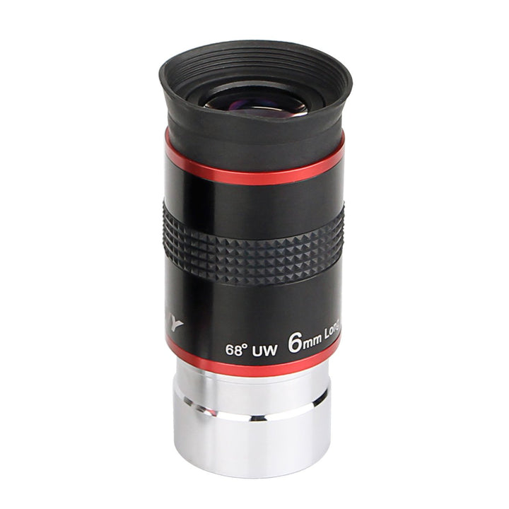 Svbony Teleskop Okular 6mm, 1,25” 68° Weiterwinkel Angenehmes Okulare FMC Sichtfeld Scharfe Bilder,