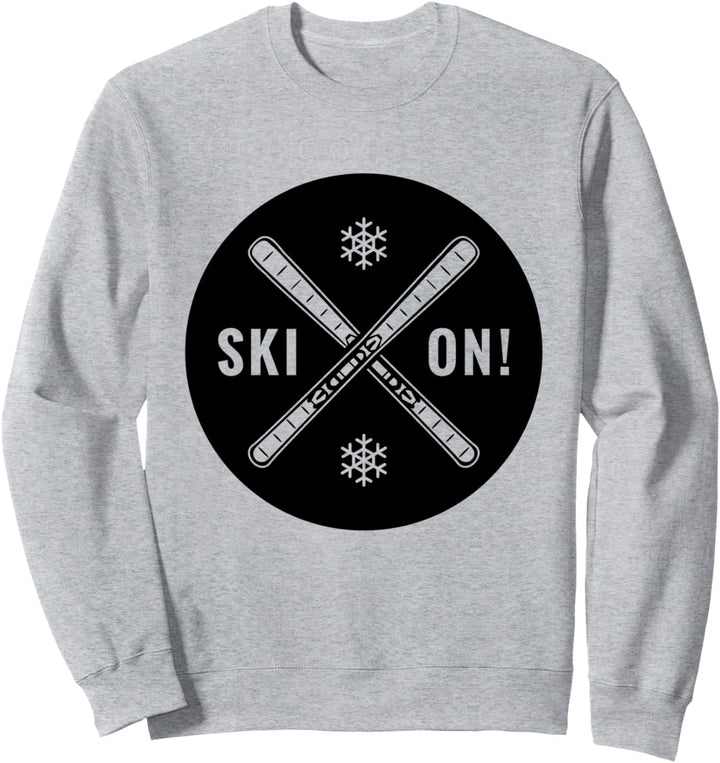 Ski on Sweatshirt