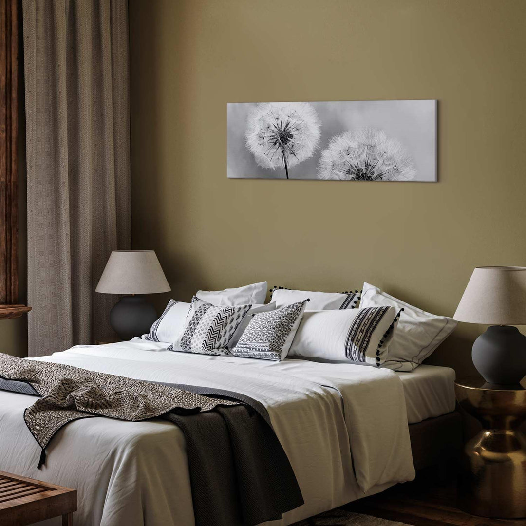 murando - Bilder Pusteblume 120x40 cm Vlies Leinwandbild 1 tlg Kunstdruck modern Wandbilder XXL Wand