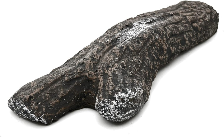 intergrill Brennholzimitat | 4 Stück Dekoholz aus Keramik | Bis zu 1100°C | Holzscheite für Gasfeuer