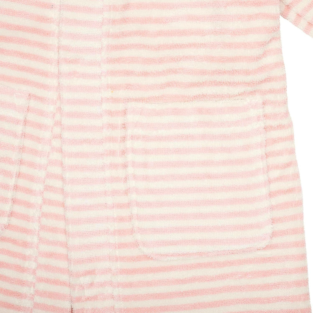Steiff Unisex Kinder Basic Bademantel 116 SILVER PINK, 116 SILVER PINK