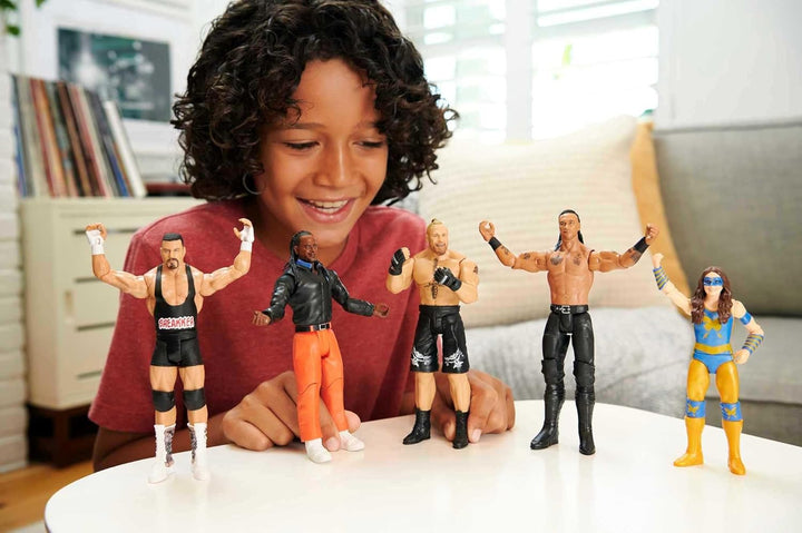 WWE MATTEL Basic 135 Brock Lesnar Actionfigur, bewegliches 15,2 cm grosses Sammlerstück für Kinder a