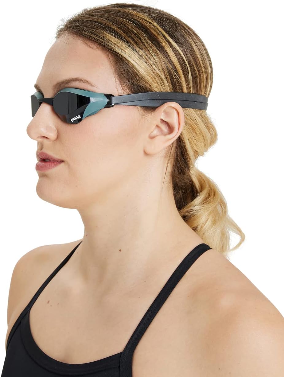 ARENA Unisex Cobra Core Swipe Schwimmbrillen (1er Pack) Einheitsgrösse CLEAR-SHARK-GREY, Einheitsgrö