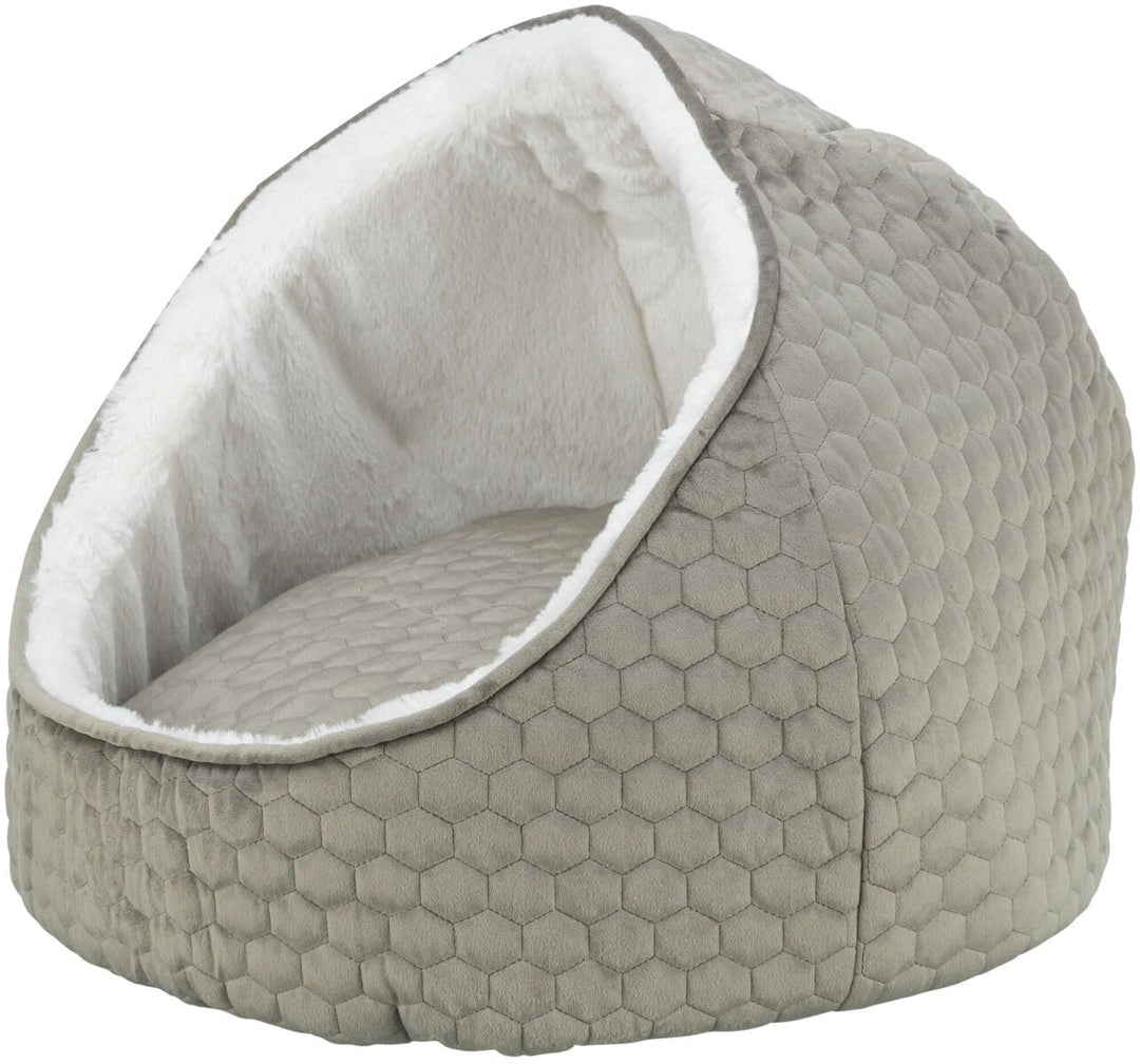 TRIXIE 36357 Höhle Livia, ø 45 × 33 cm, Taupe/Creme