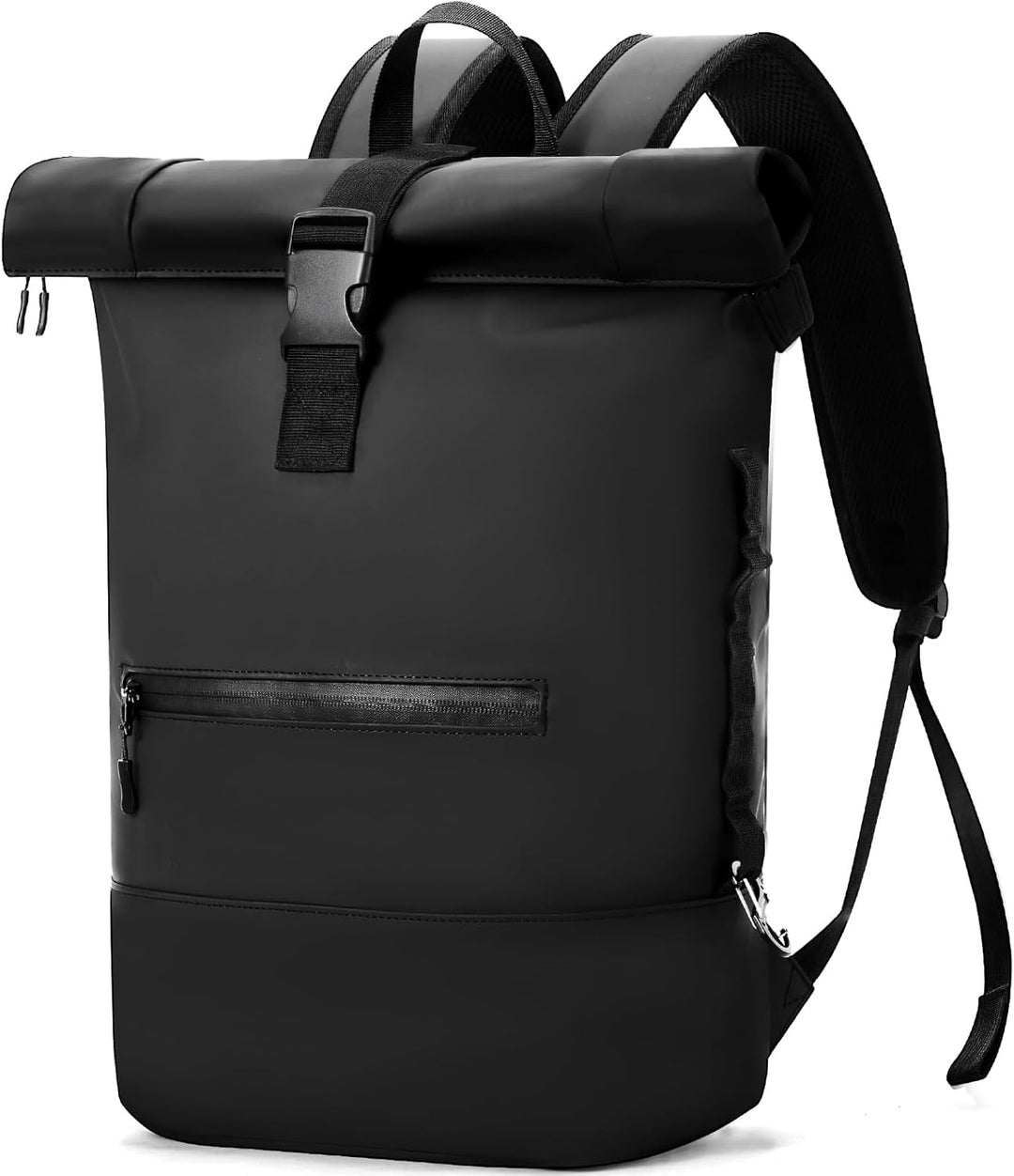 Rolltop Rucksack Herren Damen Wasserdicht Grosse Laptop Rucksack Reiserucksack mit Multifunktionale