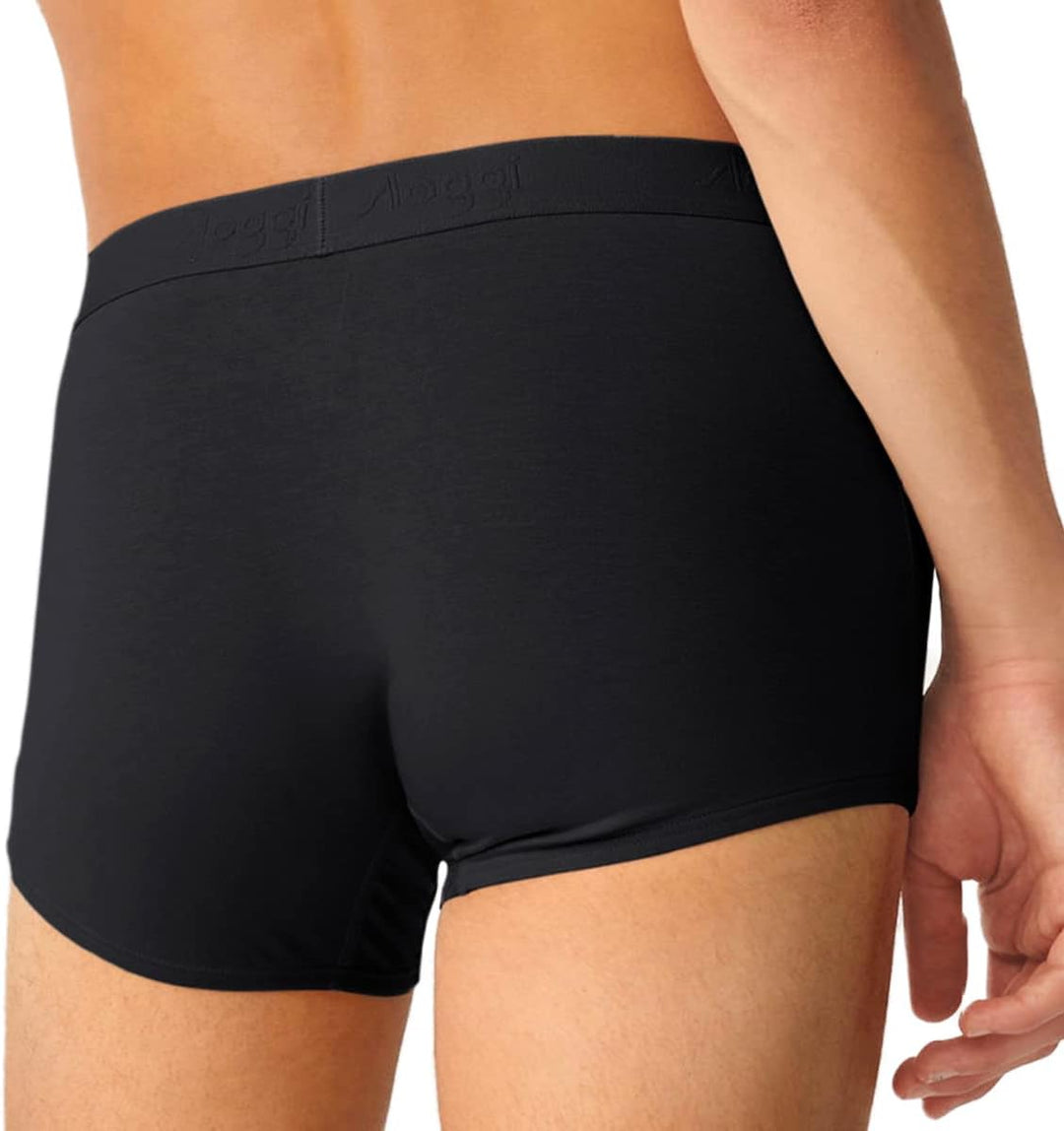 Sloggi Herren Ever Soft Hipster 2p Retroshorts (2er Pack) M Schwarz, M Schwarz