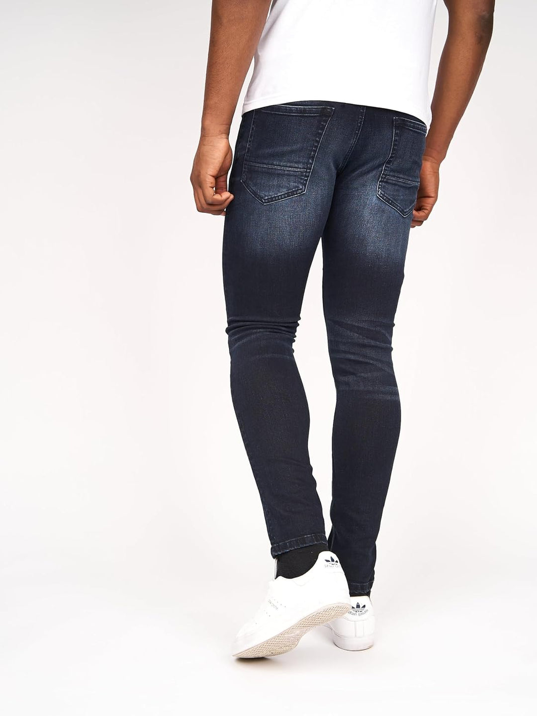 Crosshatch Herren Barbeck Slim Jeans 32W / 34L Light Wash, 32W / 34L Light Wash