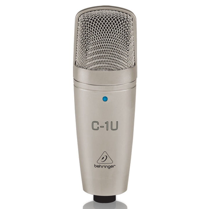 Behringer C-1U USB Studio-Kondensatormikrofon Hell Gold C-1U Single, Hell Gold C-1U Single