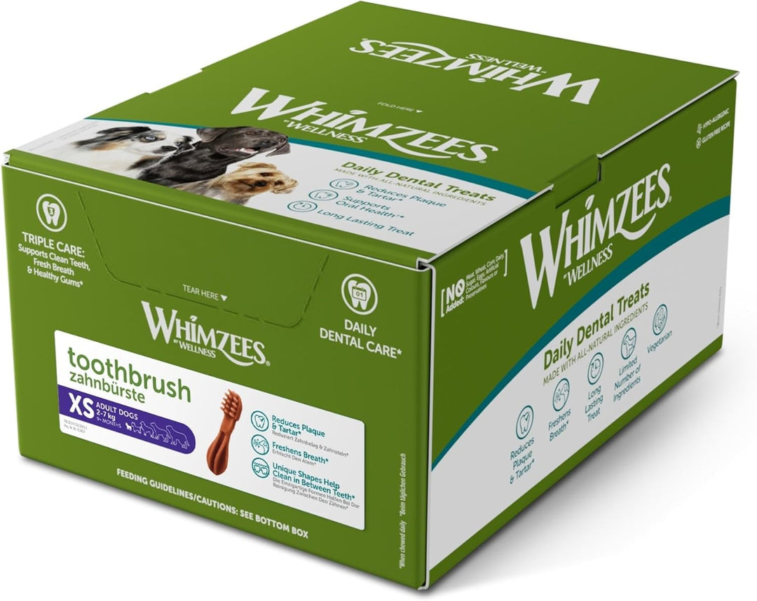 Whimzees Zahnbürste grösse XS / 350 St. im Display, 1er Pack (1 x 2.8 kg)