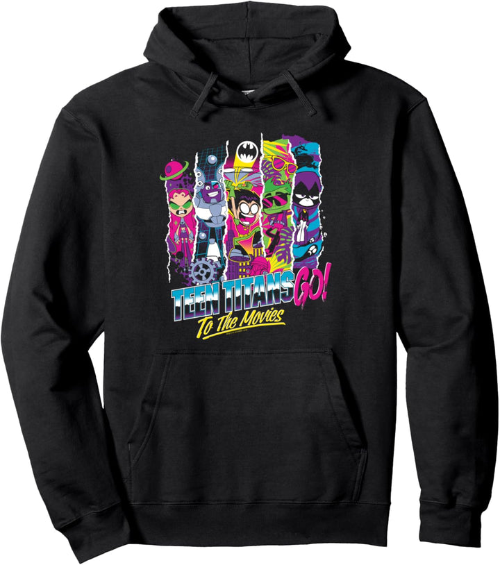 Teen Titans Go! To The Movies Group Panels Pullover Hoodie