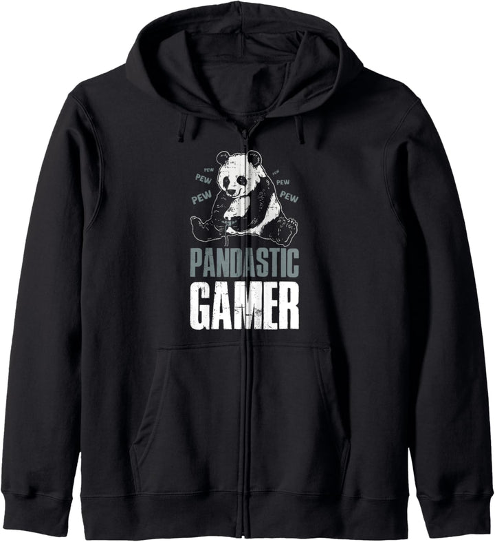 Gaming-Panda Kapuzenjacke