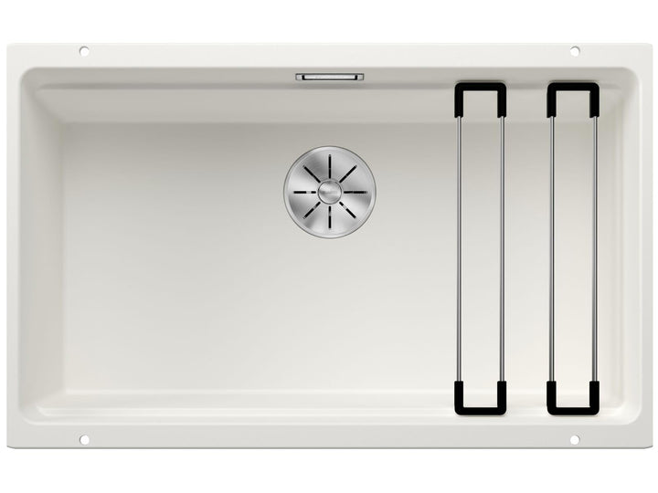 BLANCO ETAGON 700-U | SILGRANIT weiss | Einbauart: Unterbau | ohne Ablauffernbedienung, mit Zubehör