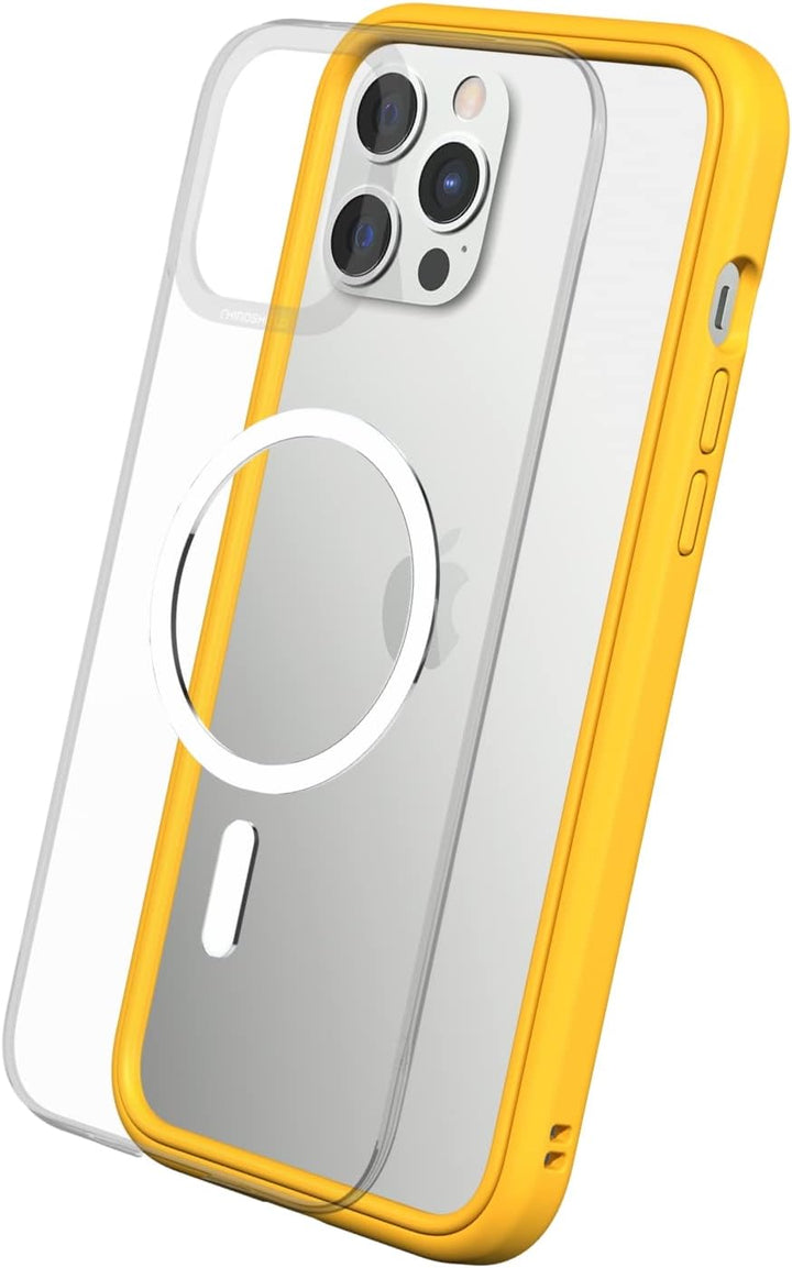 RhinoShield Modulares Case kompatibel mit MagSafe für [iPhone 12 Pro Max] | Mod NX - Überragender Ma
