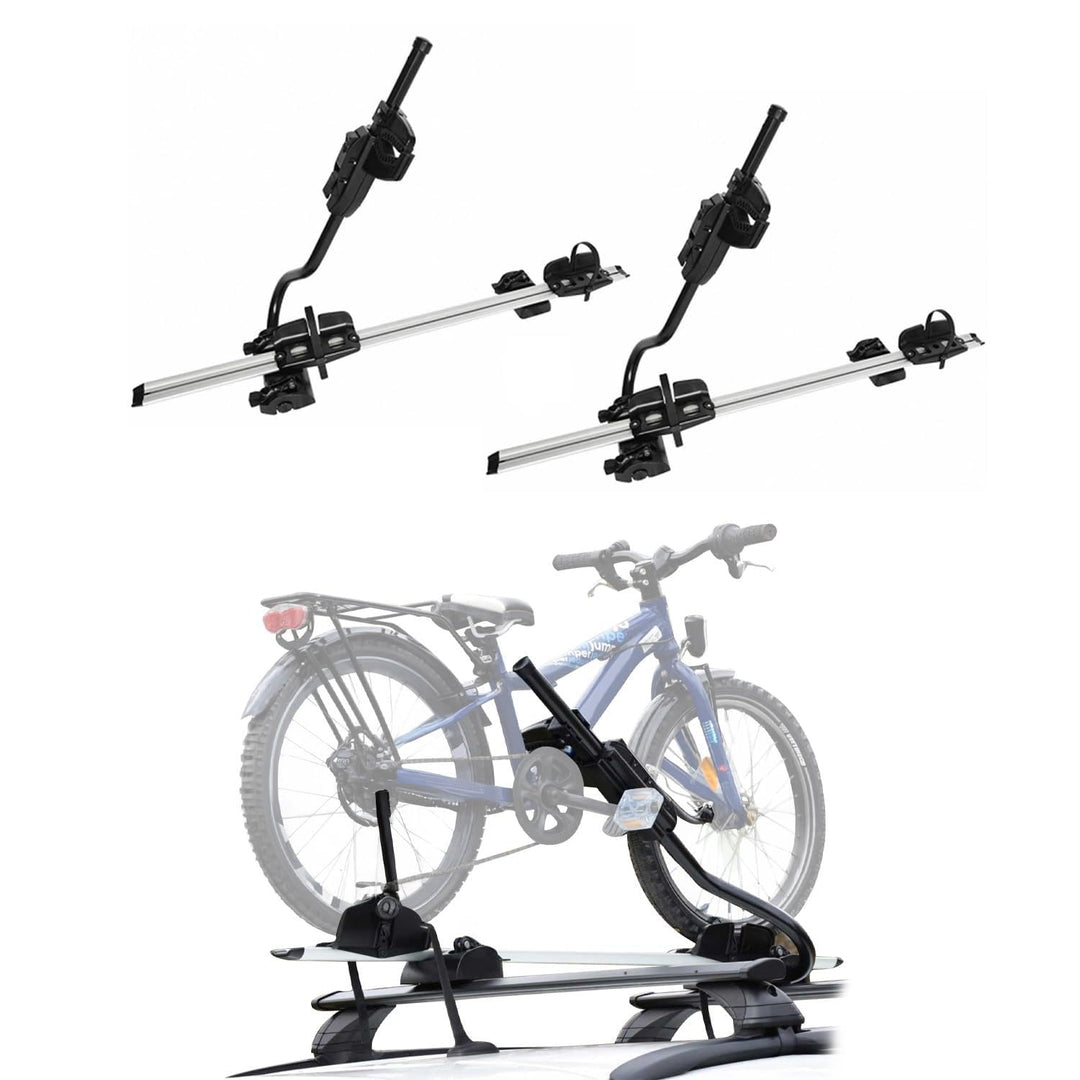 Farad P-Style Dachfahrradträger Auto Fahrradträger bis 25 kg Stahl ABE geprüft, Universal Dach fahrr