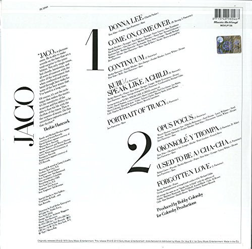 Jaco Pastorius, Vinyl