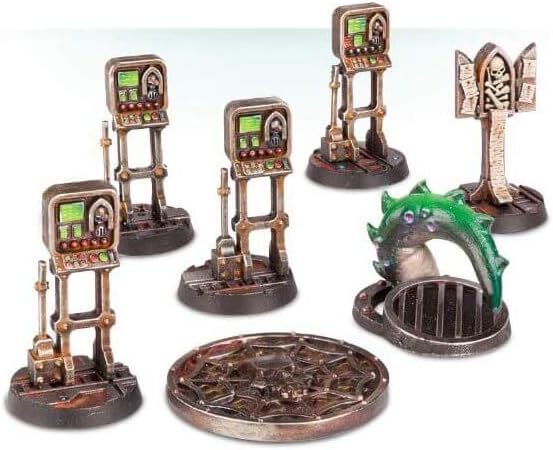 Games Workshop 9993111111111 in Necromunda Barricades and Objectives Miniatur.