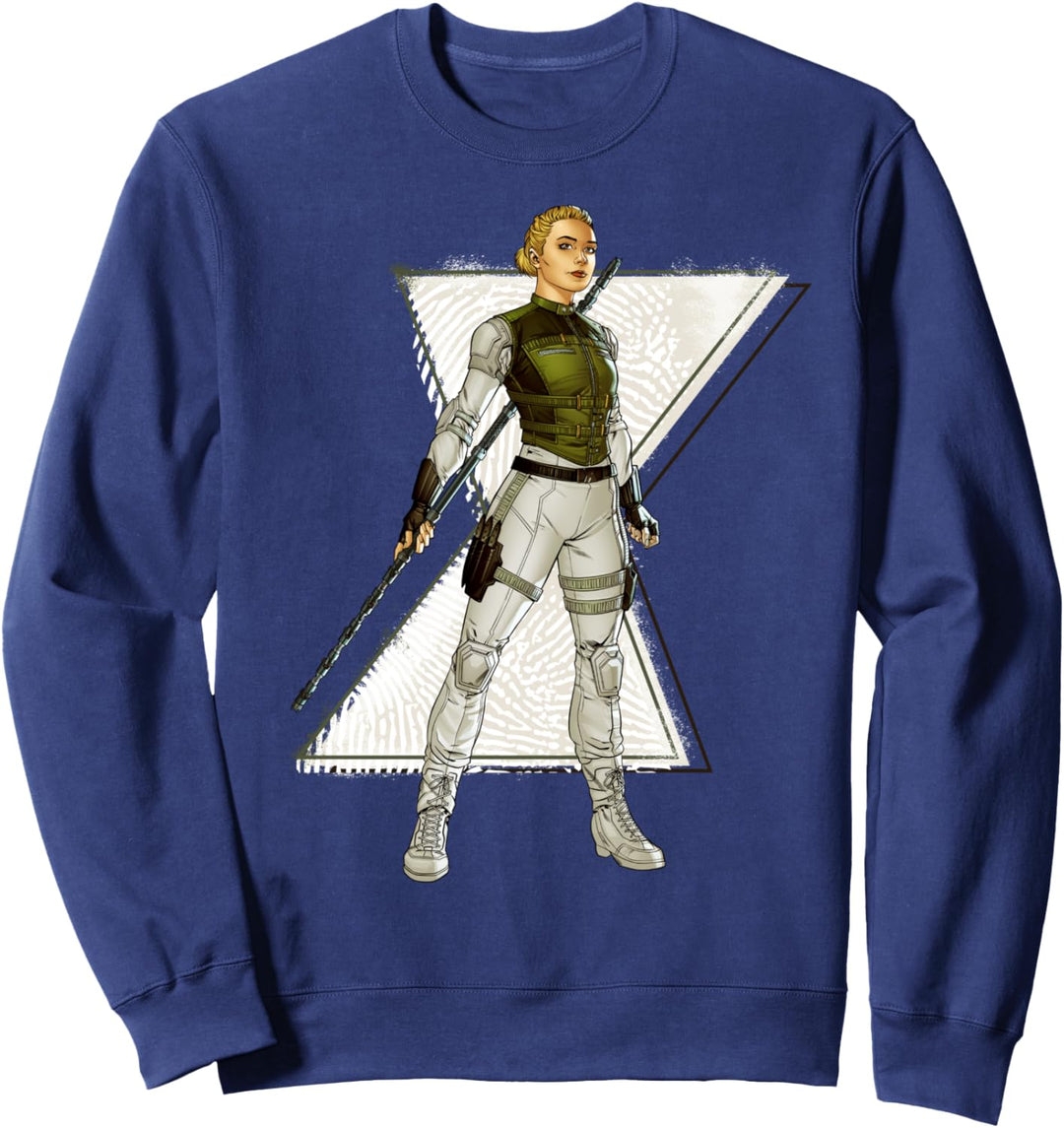 Marvel Black Widow Comic Yelena Standing Sweatshirt