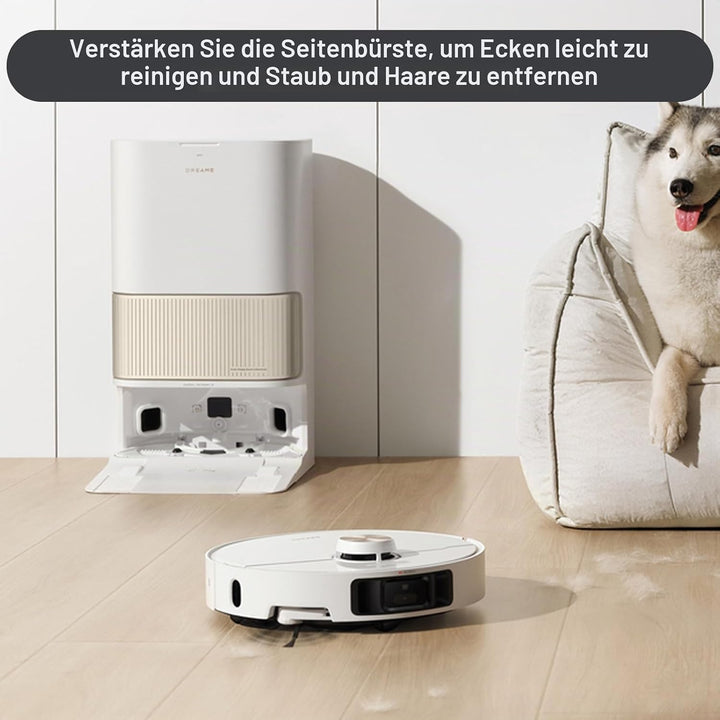 8 Stück Seitenbürsten für Dreame X40 Ultra/ X40 Ultra Complete/ X40 master/ L40 Ultra/ X50 Ultra Com