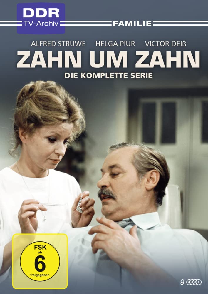 Zahn um Zahn - Die komplette Serie (DDR-TV-Archiv) [9 DVDs], DVD