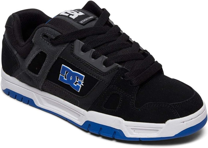 DC Shoes STAG D0320188 Herren Sneaker 48.5 EU Schwarz Blau, 48.5 EU Schwarz Blau