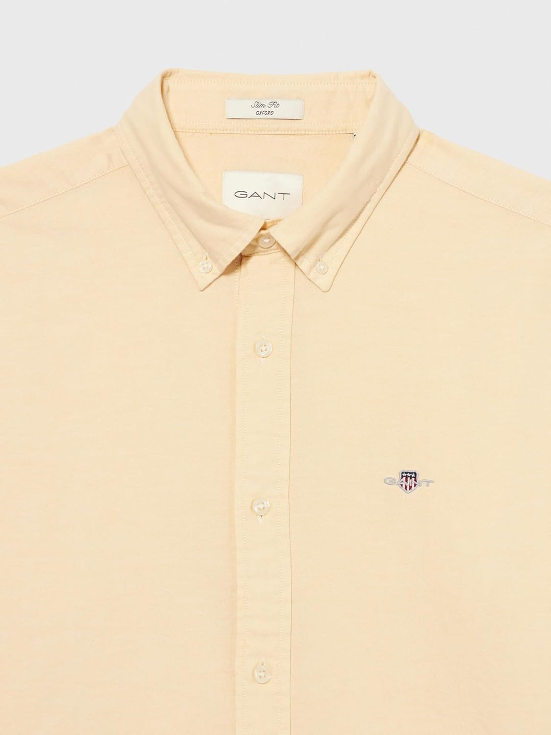 GANT Herren Slim Oxford Shirt Hemd, S Burnt Wheat