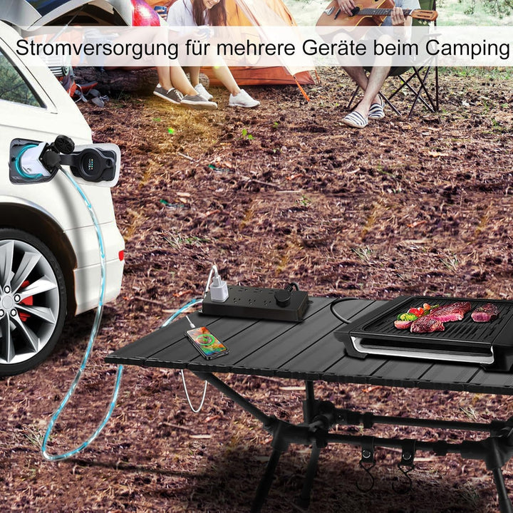 GUWIEYG V2L Adapter Kompatibel mit MG/BYD, 16A 220V Fahrzeug-Ladeadapter, Passend für MG4 &amp; MG5 &amp; MG