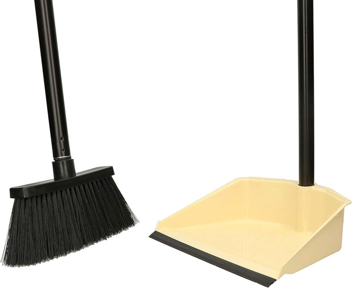 KOTARBAU® Kehrschaufel und Besen Set Aufrecht Kehrset Set mit Langem Stiel