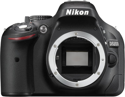 Nikon D5200 SLR-Digitalkamera (24,1 Megapixel, 7,6 cm (3 Zoll) TFT-Display, Full HD, HDMI) Kit inkl.