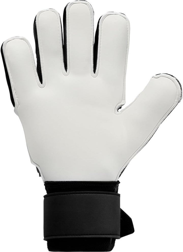 uhlsport Unisex Jugend Powerline Soft Flex Frame Fussball Torwarthandschuhe 5.5 schwarz/rot/weiss, 5
