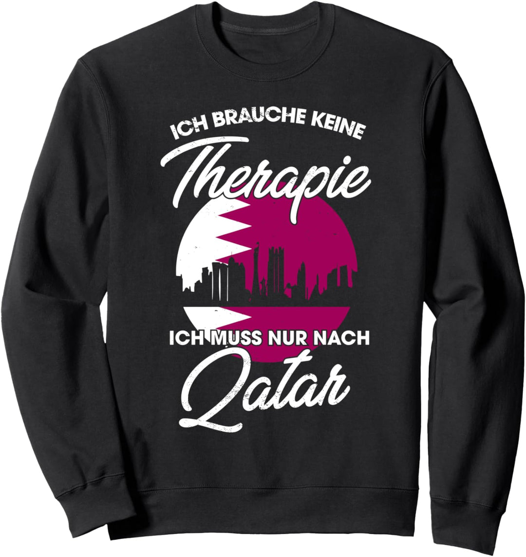 Katarische Flagge I Katar Urlaub I Katar Sweatshirt