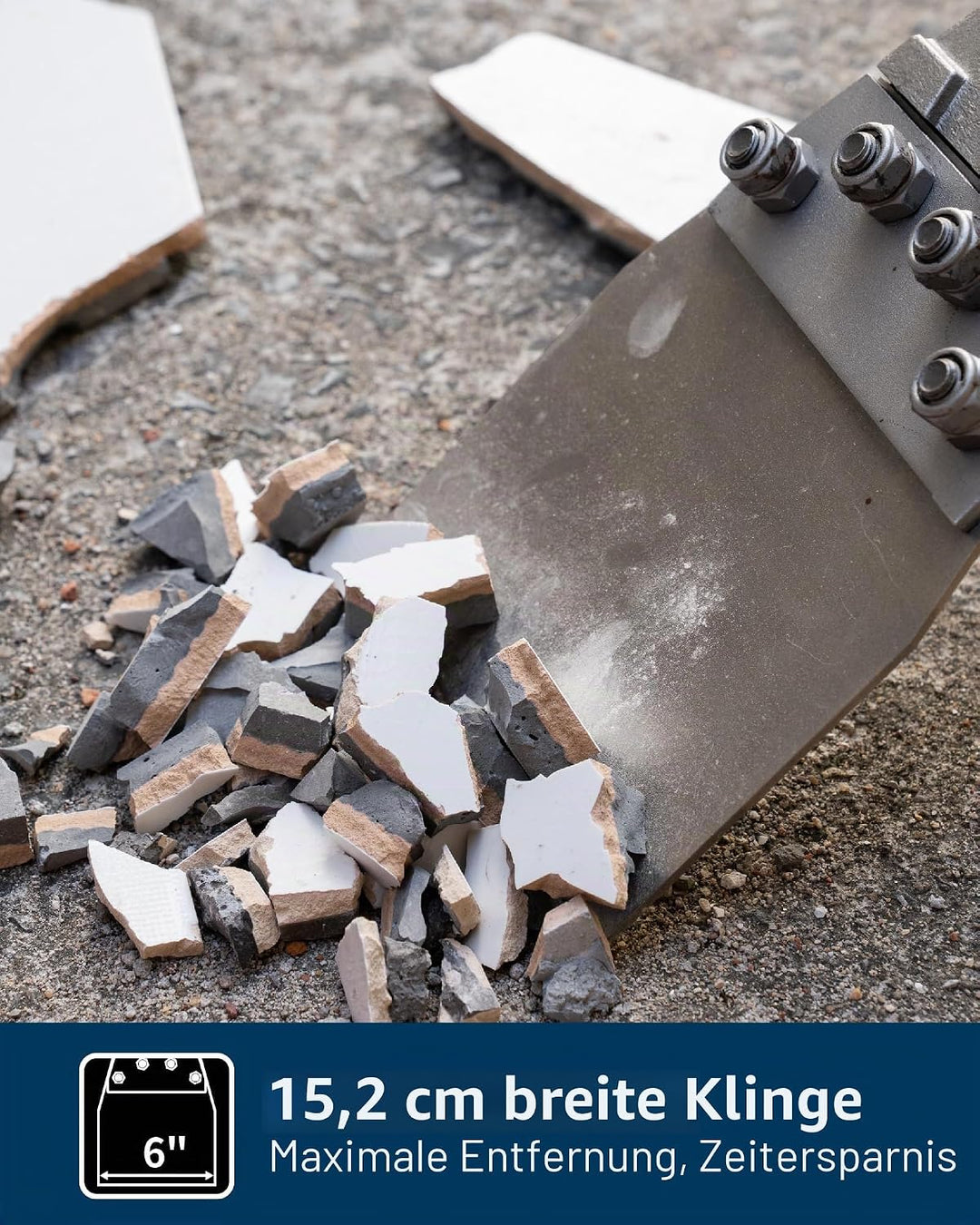 Firecore SDS Max Boden-Schaber, Spachtelmeissel SDS Max, 635mm×150mm, spachtel werkzeug für Böden, V