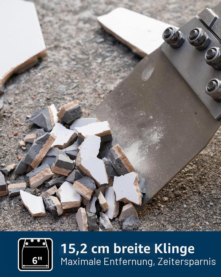 Firecore SDS Max Boden-Schaber, Spachtelmeissel SDS Max, 635mm×150mm, spachtel werkzeug für Böden, V