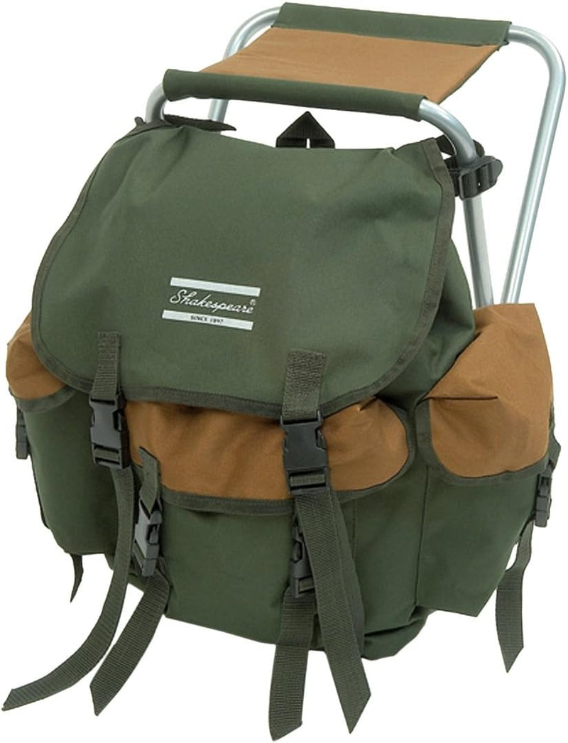 Shakespeare Folding Angelstuhl mit Rucksack, Mit Rucksack