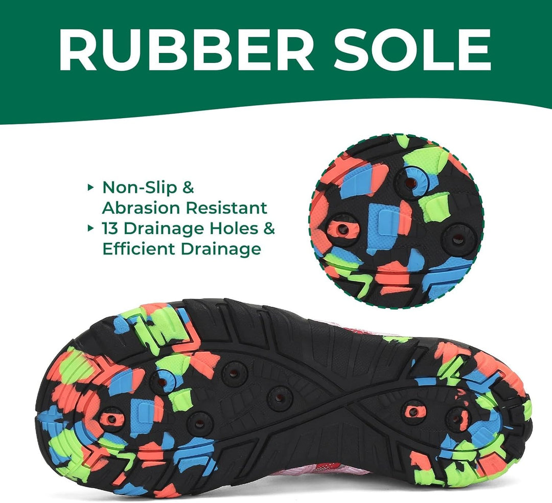 SAGUARO Badeschuhe Kinder Wasserschuhe Schwimmschuhe Jungen Mädchen Aquaschuhe Strandschuhe rutschfe