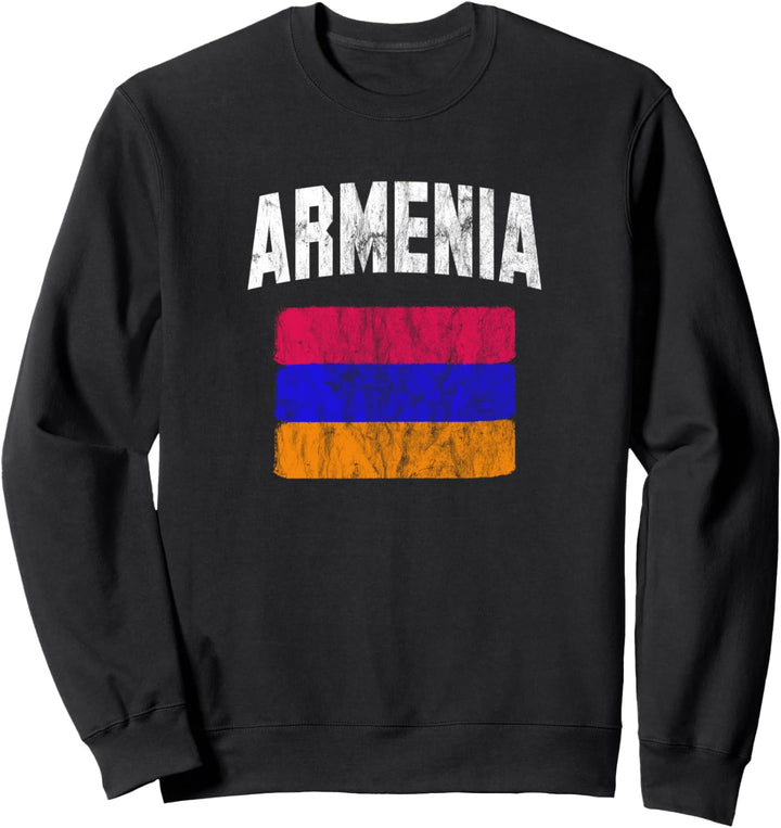 Armenien-Flagge (Vintage) – Armenische Flagge Sweatshirt