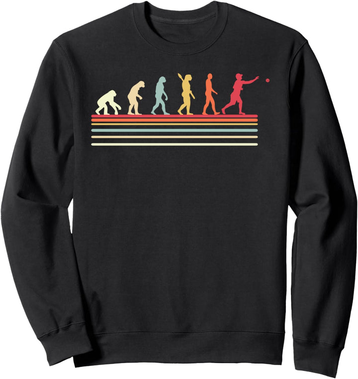 Boule Evolution retro Boule Spieler Sweatshirt