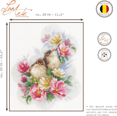 Lanarte PN-0185003 Kreuzstichset, Baumwolle, Mehrfarbig, 28x33cm 28x33cm Mehrfarbig, 28x33cm Mehrfar
