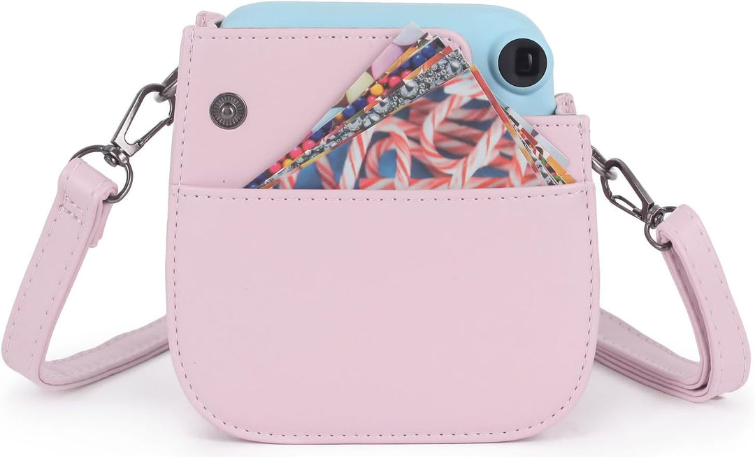 KALDA Mini 12 Tasche kompatibel mit Instax Mini 12 Blossom Rosa, Blossom Rosa