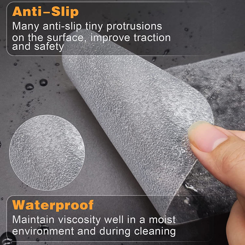 OQingluan Antirutsch Klebeband, 5cm*10m Antirutsch Band Selbstklebend, Antirutsch Treppenstufen, Was