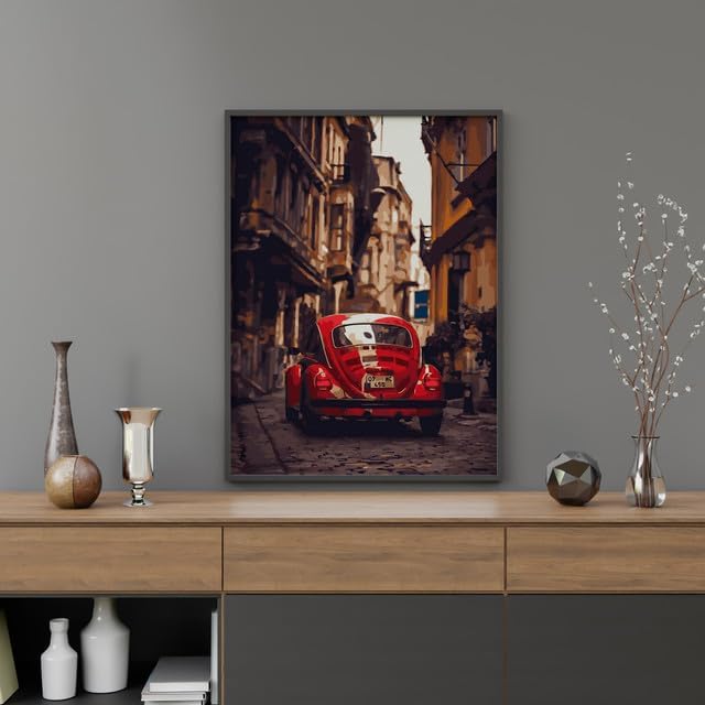 Oh Art! Malen Nach Zahlen Erwachsene Set Mit 3 Pinseln Und Acrylfarben Gemälde Acrylic Malerei DIY L